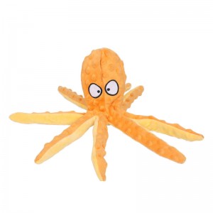 Cruth Octopus Squeak Peataí Bréagáin Chew Bréagáin Madraí Plush